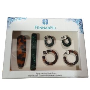 Fenna & Fei Handmade Eco-Resin Accessories Gift Set